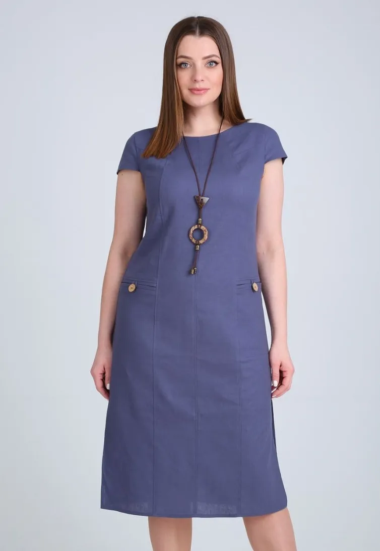 Dress Rishelie #0703 indigo