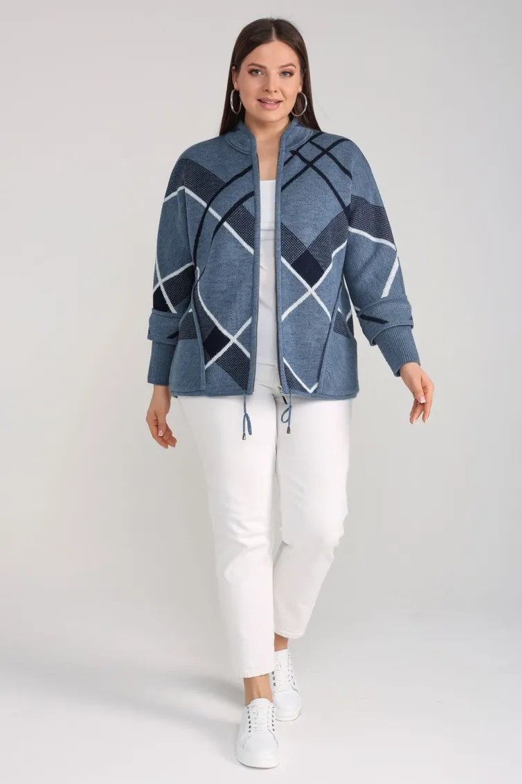 Blazer BONADI #1758 svetlyj dzhins