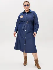 Sukienka Ava fashion #M-174 sinij