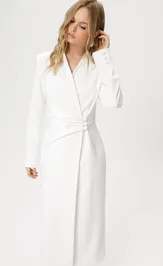 Sukienka Pirs 6299 belyj
