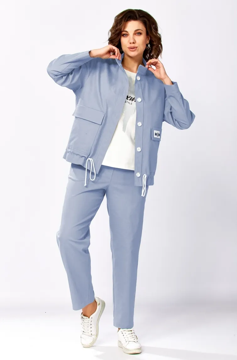 Suit Milora #1444 goluboj