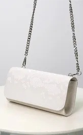 Клатч 49923 молочный