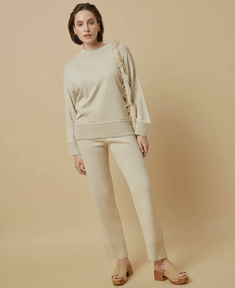 Spodnie Conte Elegant #22S-121SP beige 170