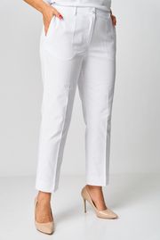 Брюки БелЭльСтиль арт. 586-287 белый джинс
