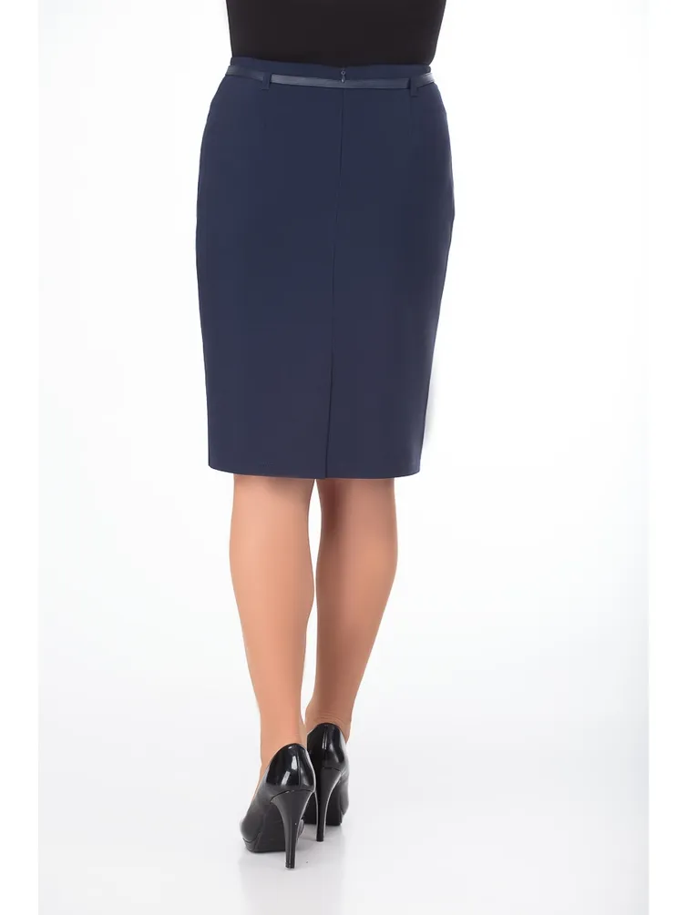 Spódnica Elite Moda #3491 sinij