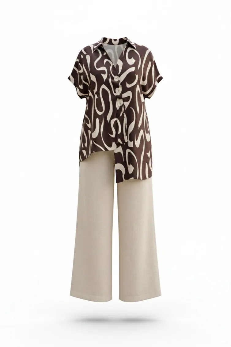 Blouse Vittoria Queen #28923bl