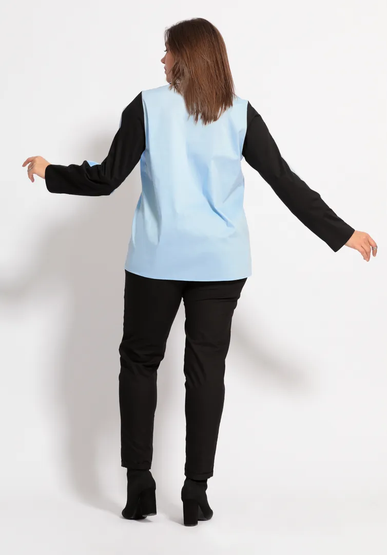 Блуза BegiModa арт. 4056 голубой