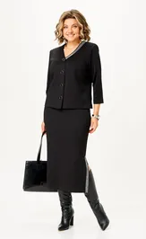 Garnitur Vilena-fashion 1205 chernyj