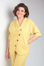 Garnitur Ladis Line #1496 gorchica