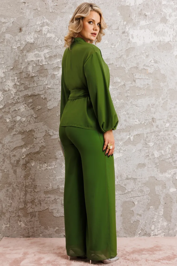 Suit Anastasia #1063.1 travyanoj zelenyj