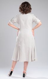 Dress Celentano 5016.1 len bezh