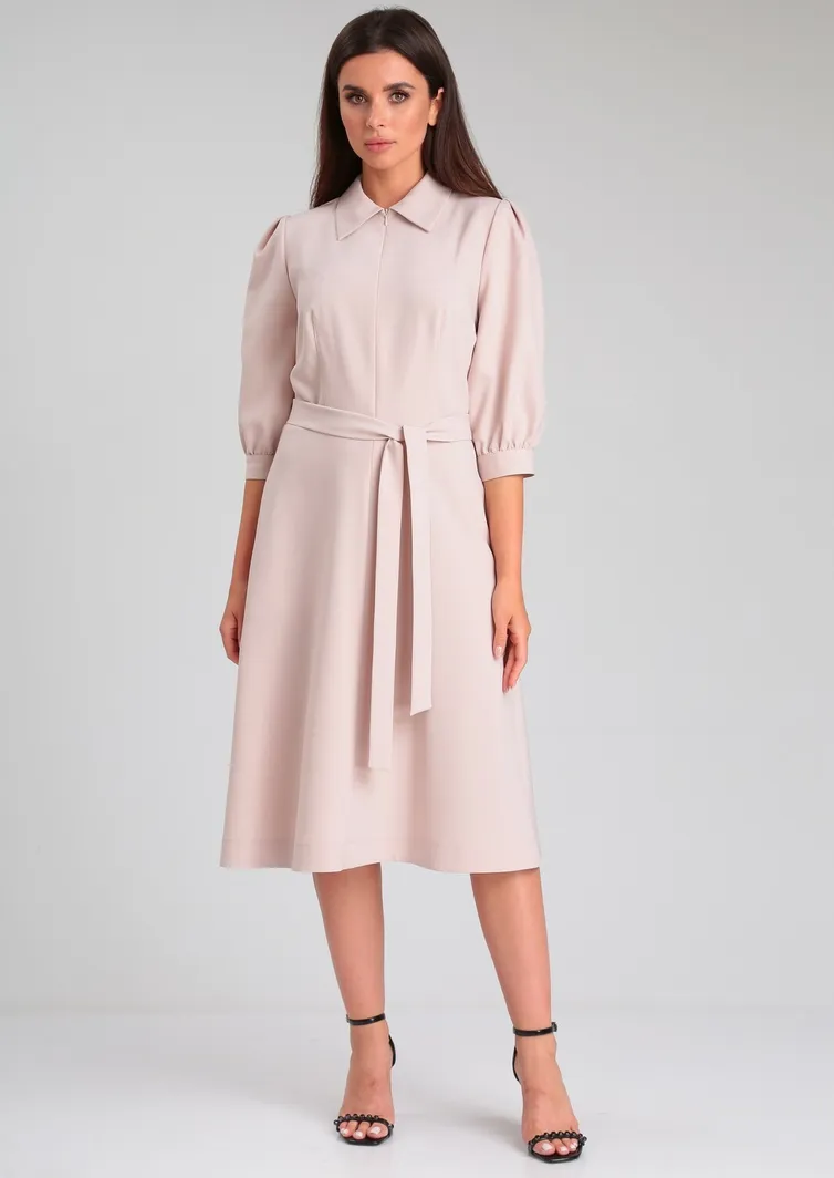 Платье Vilena-fashion арт. 905 кремовый
