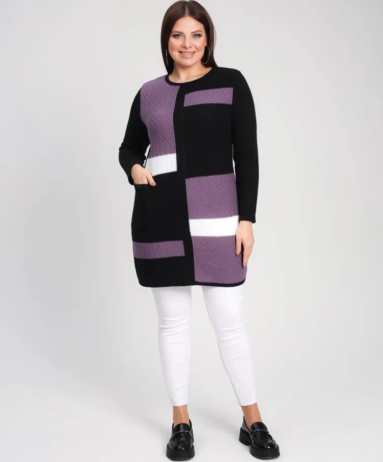 Jumper BONADI #1899 chernyj-baklazhan