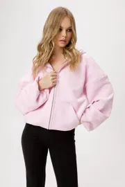 Bluza Z Kapturem Pirs #6399 rozovyj