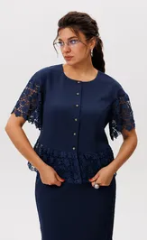 Suit Anelli Laurel 1614 polunochnyj sapfir