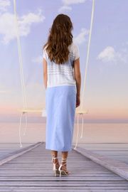 Юбка Barbara Geratti арт. С8319BG голубой