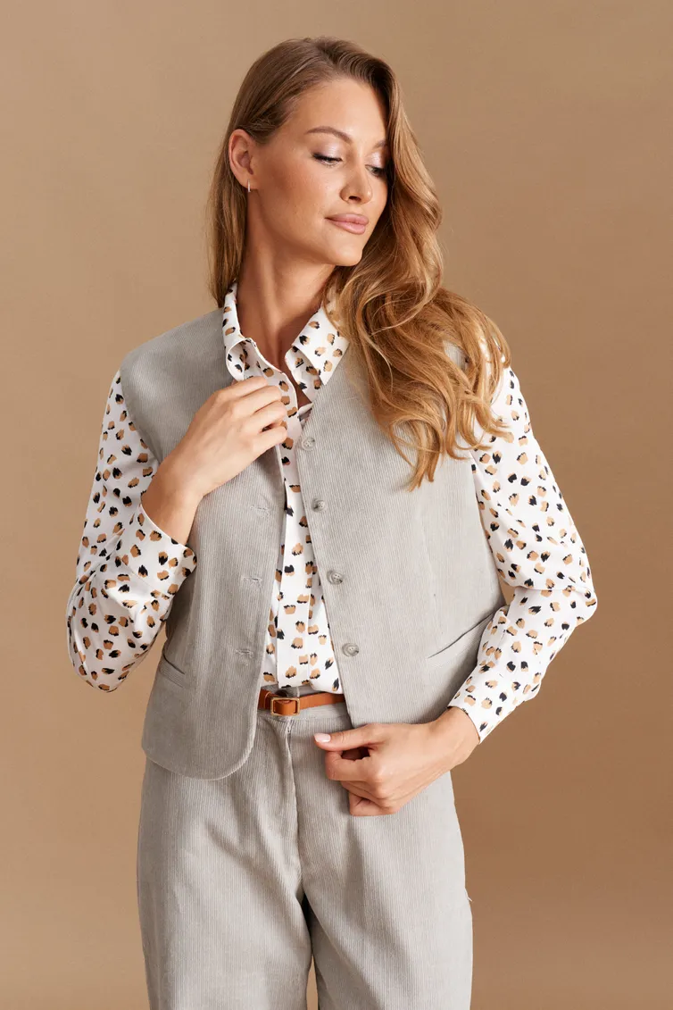 Trousers Elletto Life #2308 sv.ser