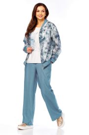 Комплект Milora арт. 1454 синий + абстракция