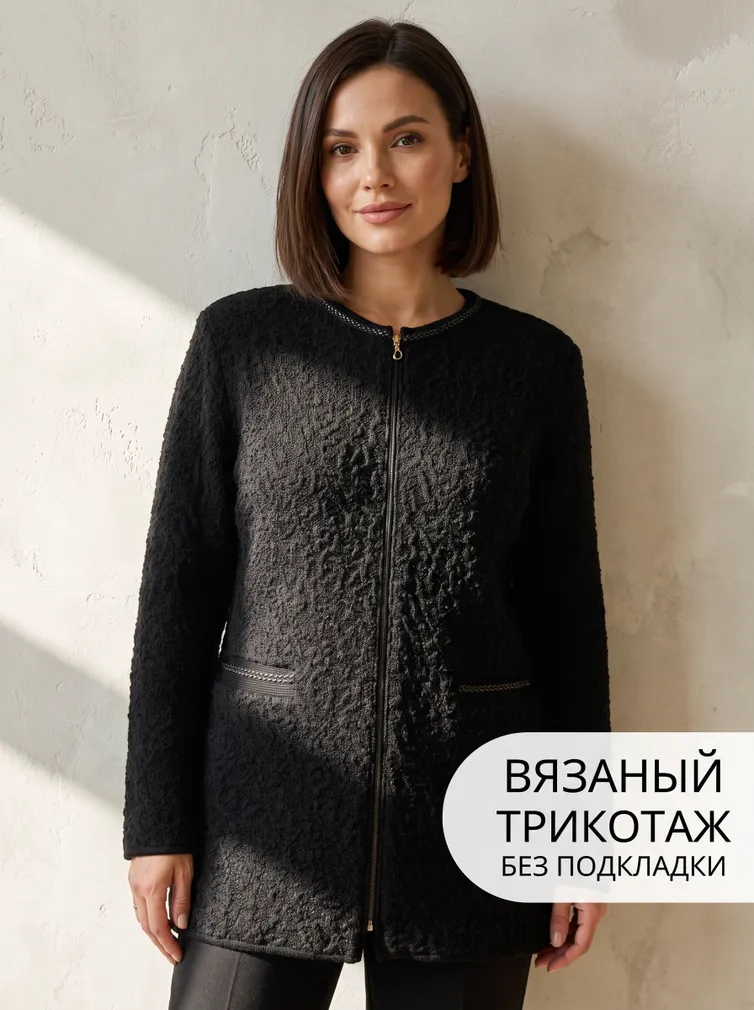 Żakiet BELANGE #3803 chernyj
