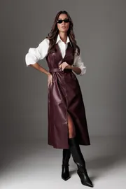 Sukienki Lyushe #4519 bordo