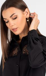 Blouse VIZAVI 737 chernyj