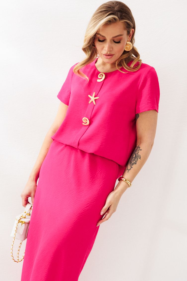 Suit Mubliz #333 fuksiya