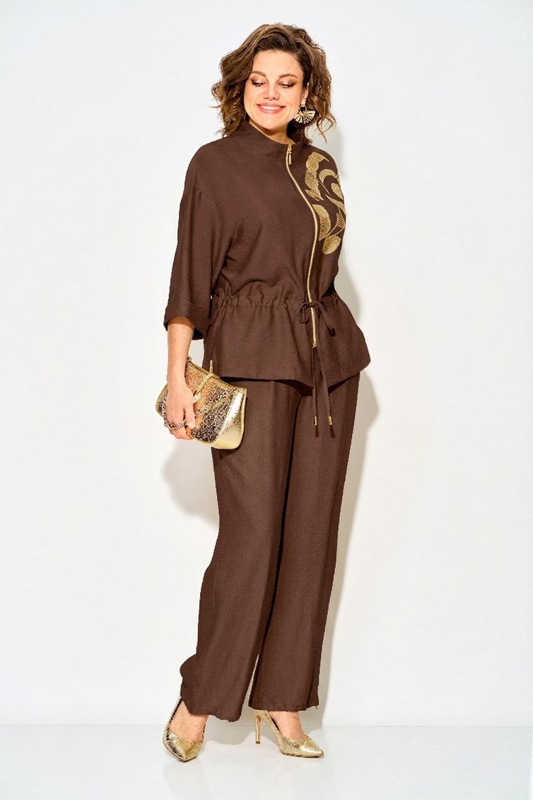 Suit Liliana #1527 kofejnyj