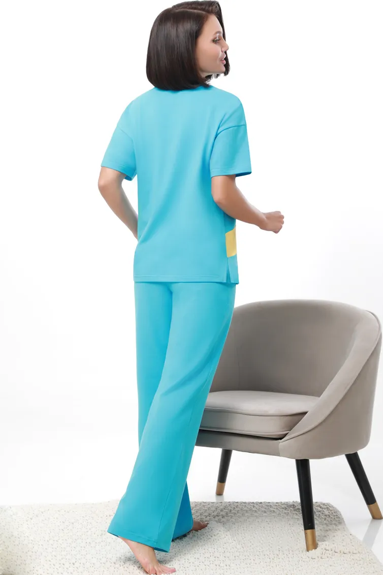 Bluzka DS Trend #DO-0075 (Nastrojki otdyxa, blyu)