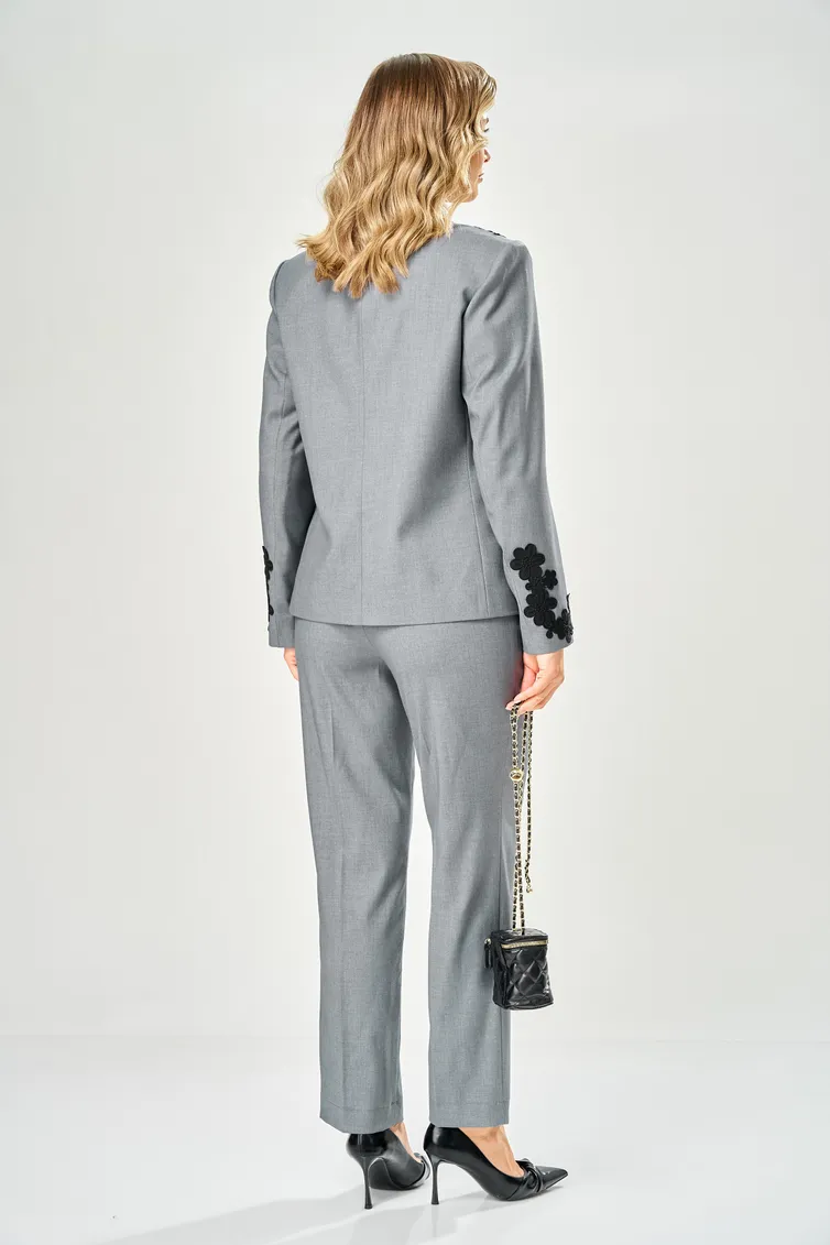 Suit Ava fashion #M-231 seryj