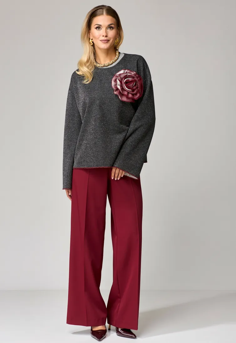 Garnitur GIZART #5327 seryj