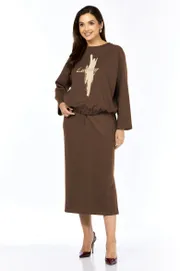 Костюм Milora арт. 1376 кофе с молоком