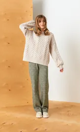 Spodnie Barbara Geratti S8348BG xaki/tuman