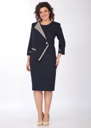 Sukienka Vilena-fashion #863 temno-sinij