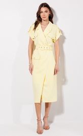 Платье Люше 4390 желтый