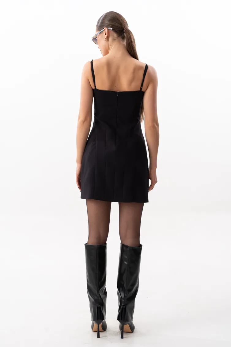 Платье SILVERSPICE арт. S-5641 черный