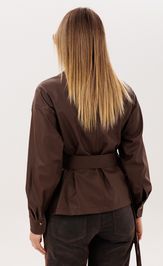 Рубашка Anelli Laurel 1826 чокалэйт скин