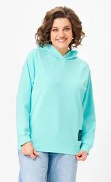 Hoodie Rumoda 2283 biryuzovyj