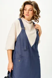 Sukienka Karina Delux #M-1452 denim