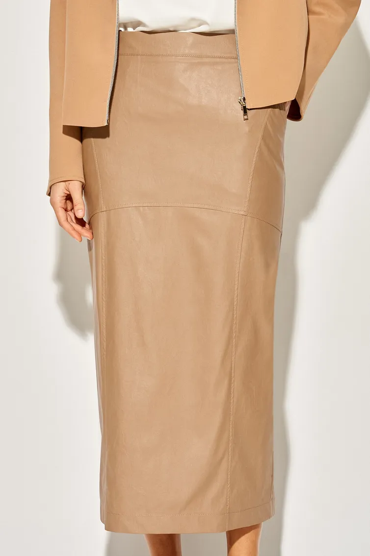 Skirt LAIKONY #L-924 karamel