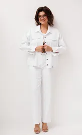 Trousers Anelli Laurel 1815.1 kokosovyj saxar