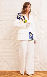 Костюм GIZART 5377 молочный с цветком