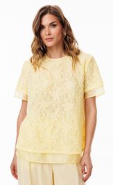 Блузка EOLA 3121 сливочное масло