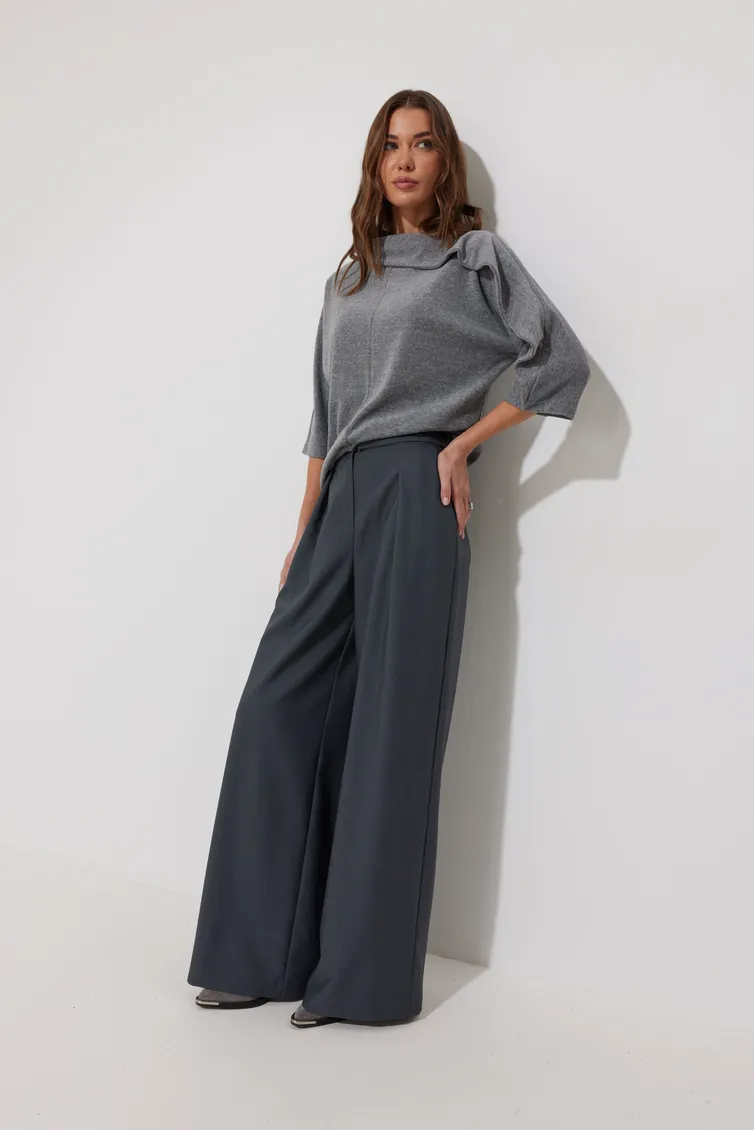 Jumper Lyushe #4265 seryj