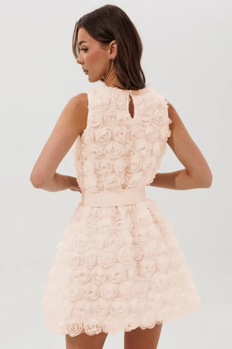 Sukienka V&N fashion #1153_persikovoe Plate