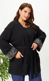 Кардиган Ava fashion М-143 черный