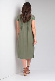 Dress Rishelie #0703 xaki