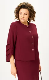 Garnitur Vilena-fashion 1126 burgundi