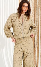 Комплект Elletto Life 15333 оливковый