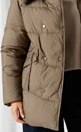 Coat Beautiful & Free 1018 xaki