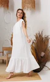 Платье Амулет 9914/164 молоко